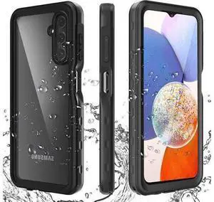 Compatible for Samsung Galaxy A14 5G Case Waterproof, Built-in HD Clear Screen Protector, 360 Degree Full Shockproof Bumper, Professional Waterproof Case Cover for Galaxy A14 5G A Series, 2023 Compatible for Samsung Galaxy A14 5G Case Waterproof, Built-in HD Clear Screen Protector, 360 Degree Full Shockproof Bumper, Professional Waterproof Case Cover for Galaxy A14 5G A Series, 2023