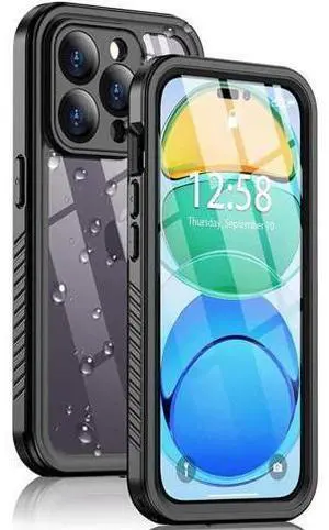 For iPhone 14 Pro Case Waterproof, Shockproof Bumper Cover with Built-in Screen Protector,Dustproof Anti-Scratch Anti-Stain Phone Case for iPhone 14 Pro 5G 6.1 inch For iPhone 14 Pro Case Waterproof, Shockproof Bumper Cover with Built-in Screen Protector,Dustproof Anti-Scratch Anti-Stain Phone Case for iPhone 14 Pro 5G 6.1 inch