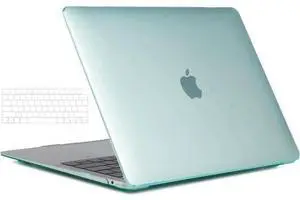 Compatible with MacBook Air 13.6 inch Case 2022 Release A2681 M2 Chip with Liquid Retina Display & Touch ID, Protective Plastic Hard Shell Case & Keyboard Cover Crystal Green Compatible with MacBook Air 13.6 inch Case 2022 Release A2681 M2 Chip with Liquid Retina Display & Touch ID, Protective Plastic Hard Shell Case & Keyboard Cover Crystal Green