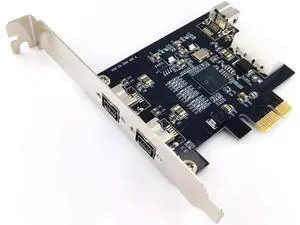 PCIE Combo 3 x 1394b Firewire Ports PCI-Express to 3port 1394b Controller Card 1394 card TI Chipset PCIE Combo 3 x 1394b Firewire Ports PCI-Express to 3port 1394b Controller Card 1394 card TI Chipset