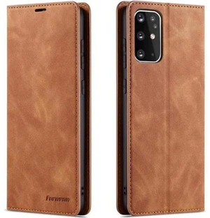 Case for Samsung Galaxy S20 Premium PU Leather Cover TPU Bumper with Card Holder Kickstand Hidden Magnetic Adsorption Shockproof Flip Wallet Cover for Galaxy S20 Brown Case for Samsung Galaxy S20 Premium PU Leather Cover TPU Bumper with Card Holder Kickstand Hidden Magnetic Adsorption Shockproof Flip Wallet Cover for Galaxy S20 Brown