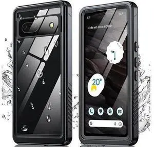 for Google Pixel 7A 5G Case, IP68 Waterproof with Built-in Screen Protector, Full Body Sealed Heavy Duty Shockproof Dustproof Snowproof Clear Case for Pixel 7A 6.1 inch - Black for Google Pixel 7A 5G Case, IP68 Waterproof with Built-in Screen Protector, Full Body Sealed Heavy Duty Shockproof Dustproof Snowproof Clear Case for Pixel 7A 6.1 inch - Black