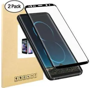 2 Packs Samsung Galaxy S8 Plus Screen Protector Werleo Anti-Scratch HD Clear Case Friendly 3D Curved Protective Tempered Glass For Samsung Galaxy S8 Plus - Not Galaxy S8 2 Packs Samsung Galaxy S8 Plus Screen Protector Werleo Anti-Scratch HD Clear Case Friendly 3D Curved Protective Tempered Glass For Samsung Galaxy S8 Plus - Not Galaxy S8
