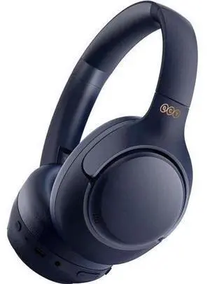 QCY H3 ANC Bluetooth Headphones Over Ear, Active Noise Cancelling Bluetooth 5.4 Headphones with Microphones, Hi-Res Audio Sound, Multipoint Connection, 60H Playback, Custom EQ via App Blue QCY H3 ANC Bluetooth Headphones Over Ear, Active Noise Cancelling Bluetooth 5.4 Headphones with Microphones, Hi-Res Audio Sound, Multipoint Connection, 60H Playback, Custom EQ via App Blue