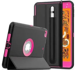 iPad Mini 5 Case iPad Mini 4 Case Smart Case Protective Cover Auto Sleep Wake with Stylus Holder Three Layer Drop Protection Heavy Duty Stand Case for iPad Mini 5th / 4th Gen iPad Mini 5 Case iPad Mini 4 Case Smart Case Protective Cover Auto Sleep Wake with Stylus Holder Three Layer Drop Protection Heavy Duty Stand Case for iPad Mini 5th / 4th Gen