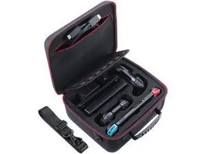Deluxe Carry Case for Nintendo Switch, Hard Travel Case Fit Nintendo Switch System and Pro Controller Deluxe Carry Case for Nintendo Switch, Hard Travel Case Fit Nintendo Switch System and Pro Controller