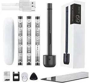 Wowstick 1F+ 69 In 1 Mini Electric Screwdriver, Precision Screwdriver Set with 56 Magnetic Precision Bits & LED Light, Rechargeable Automatic Screwdriver for Toys, Mobile Phones, Computers Wowstick 1F+ 69 In 1 Mini Electric Screwdriver, Precision Screwdriver Set with 56 Magnetic Precision Bits & LED Light, Rechargeable Automatic Screwdriver for Toys, Mobile Phones, Computers