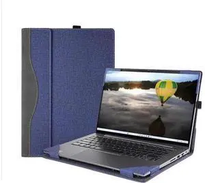Case Cover for HP OmniBook 7/X 16 inch AI PC 16-ay/16-aw/16-az & for HP OmniBook 5 Laptop 16-ba 16-bc 16z-bc Sleeve,PU Leather Protective Bag Shell with Pen Holder Blue Case Cover for HP OmniBook 7/X 16 inch AI PC 16-ay/16-aw/16-az & for HP OmniBook 5 Laptop 16-ba 16-bc 16z-bc Sleeve,PU Leather Protective Bag Shell with Pen Holder Blue