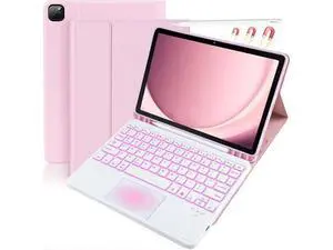 BONAEVER Keyboard Case for iPad Air 13 Inch M3 2025 M2 2024, iPad Pro 12.9 6th 2022/5th 2021/4th 2020/3rd 2018 Gen, Detachable Bluetooth Keyboard with Trackpad 7 Colors RGB Backlit, Pencil Holder BONAEVER Keyboard Case for iPad Air 13 Inch M3 2025 M2 2024, iPad Pro 12.9 6th 2022/5th 2021/4th 2020/3rd 2018 Gen, Detachable Bluetooth Keyboard with Trackpad 7 Colors RGB Backlit, Pencil Holder