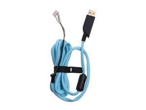 2 Meters USB Mouse Cable Mouse Line Mice Wire for ZOWIE EC1-A EC1-B FK1 Gaming Mouse Replacement Part Repair Accessory(BL) 2 Meters USB Mouse Cable Mouse Line Mice Wire for ZOWIE EC1-A EC1-B FK1 Gaming Mouse Replacement Part Repair Accessory(BL)