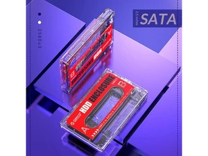2580U3 2.5 inch SATA solid state mobile hard drive enclosure USB3.0 transparent tape mobile hard drive enclosure 2580U3 2.5 inch SATA solid state mobile hard drive enclosure USB3.0 transparent tape mobile hard drive enclosure