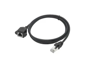 RJ45 Short Cable Male To Female Screw Panel Mount Ethernet LAN Network Extension Cable Rj45 Female To Male Cable (50cm) RJ45 Short Cable Male To Female Screw Panel Mount Ethernet LAN Network Extension Cable Rj45 Female To Male Cable (50cm)