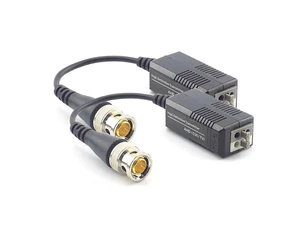 1pair UTP Video Balun Twisted CCTV Balun Passive Transceivers for 720P HD CVI/TVI/AHD Camera Male BNC to UTP CCTV Accessories 1pair UTP Video Balun Twisted CCTV Balun Passive Transceivers for 720P HD CVI/TVI/AHD Camera Male BNC to UTP CCTV Accessories