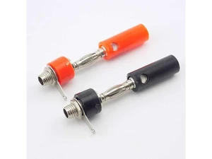 4mm Plug Female Insert Connector Banana Socket Female Male Set Connector Nickel Plated DIY Connectors L19(one set black) 4mm Plug Female Insert Connector Banana Socket Female Male Set Connector Nickel Plated DIY Connectors L19(one set black)