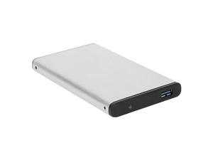 External HDD SSD Enclosure Tool Free 2.5 Hard Drive Case SATA III II I to USB3.0 HDD Case with USB Cable Pouch New (Silver) External HDD SSD Enclosure Tool Free 2.5 Hard Drive Case SATA III II I to USB3.0 HDD Case with USB Cable Pouch New (Silver)