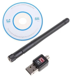 Mini USB Wifi Adapter 150Mbps 2dB 5dB Antenna Lan Card PC Wi-fi Receiver Dropship(5DB)(Black) Mini USB Wifi Adapter 150Mbps 2dB 5dB Antenna Lan Card PC Wi-fi Receiver Dropship(5DB)(Black)