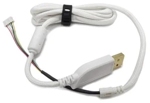 Replacement Mice Wire Soft USB Mouse Cable Line for ZOWIE S1,S2,FK-B Mouse 210cm(White) Replacement Mice Wire Soft USB Mouse Cable Line for ZOWIE S1,S2,FK-B Mouse 210cm(White)