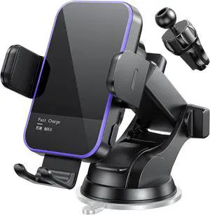 Wireless Car Charger,7 Colored RGB Backlit Mosurr 15W Auto Clamping Phone Holders for Your car fit for iPhone 16 15 14 Mini Pro Max, Samsung Galaxy S25 Ultra S24 S23+, etc, Fathers Day for Gifts Wireless Car Charger,7 Colored RGB Backlit Mosurr 15W Auto Clamping Phone Holders for Your car fit for iPhone 16 15 14 Mini Pro Max, Samsung Galaxy S25 Ultra S24 S23+, etc, Fathers Day for Gifts