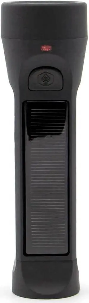 Journey 300 Solar LED Waterproof Flashlight with USB Phone Charger Black Journey 300 Solar LED Waterproof Flashlight with USB Phone Charger Black
