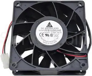 Well Tested PFB1224UHE -6L14 12CM 12038 120x120x38MM Fan 2-Pin DC 24V 2.40A Wind Volume Inverter Cooling For Delta Well Tested PFB1224UHE -6L14 12CM 12038 120x120x38MM Fan 2-Pin DC 24V 2.40A Wind Volume Inverter Cooling For Delta