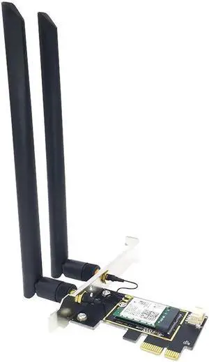 Desktop Wi-Fi 6 Intel AX210 PCIe WiFi Adapter Bluetooth 5.2 2974Mbps 802.11ax AX210NGW Wireless Wifi 6E Card Windows 10 Linux D Desktop Wi-Fi 6 Intel AX210 PCIe WiFi Adapter Bluetooth 5.2 2974Mbps 802.11ax AX210NGW Wireless Wifi 6E Card Windows 10 Linux D