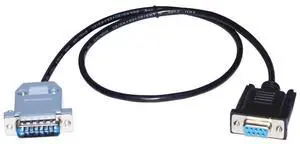 Pidwaok DB9 Female to DB15 Male RS232 Serial Cable, 1.8m for FATEK FBE MC Series PLC, FP-232P0-9F-150 Compatible Programming and Download Cable Pidwaok DB9 Female to DB15 Male RS232 Serial Cable, 1.8m for FATEK FBE MC Series PLC, FP-232P0-9F-150 Compatible Programming and Download Cable