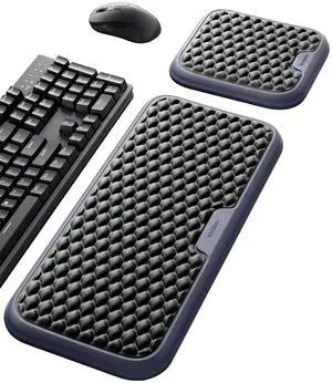 Extra Large Wide Wrist Rest Set for Keyboard and Mouse, Computer Ergonomic Wrist Support, Armrest Elbow Pad Mouse Rest, Typing Pain Relief Soft Memory Foam Desk Cushion for Office Work Gaming Extra Large Wide Wrist Rest Set for Keyboard and Mouse, Computer Ergonomic Wrist Support, Armrest Elbow Pad Mouse Rest, Typing Pain Relief Soft Memory Foam Desk Cushion for Office Work Gaming