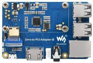 Raspberry Pi Zero 2W to 3B Adapter, Use Zero 2W to Replace Raspberry Pi 3 Model B/B+ Raspberry Pi Zero 2W to 3B Adapter, Use Zero 2W to Replace Raspberry Pi 3 Model B/B+
