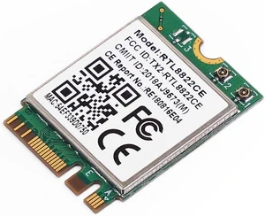 RTL8822CE Wireless NIC, 2.4G/5GHz Dual-Band WiFi 5, Bluetooth 5.0, Compatible with Jetson Orin RTL8822CE Wireless NIC, 2.4G/5GHz Dual-Band WiFi 5, Bluetooth 5.0, Compatible with Jetson Orin