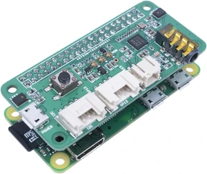 reSpeaker 2-Mics Pi HAT for Raspberry Pi - WM8960 Audio Codec, 2 Analog Microphones, 3 APA102 RGB LEDs, 3.5mm Audio Jack, User Button, Attached with NLU Software Algorithms, VAD,DOA, KWS reSpeaker 2-Mics Pi HAT for Raspberry Pi - WM8960 Audio Codec, 2 Analog Microphones, 3 APA102 RGB LEDs, 3.5mm Audio Jack, User Button, Attached with NLU Software Algorithms, VAD,DOA, KWS