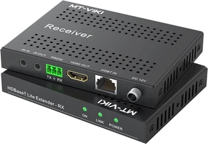 MT-VIKI 4K HDBT HDMI Receiver Over Cat5e/6 Ethernet up to 230ft (1080P) 130ft (4K), Supports HDCP 2.2/1.4, RS232, Bi-Directional IR and PoC ONLY Receiver MT-VIKI 4K HDBT HDMI Receiver Over Cat5e/6 Ethernet up to 230ft (1080P) 130ft (4K), Supports HDCP 2.2/1.4, RS232, Bi-Directional IR and PoC ONLY Receiver