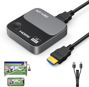MT-VIKI 4K Wireless HDMI Display Dongle Adapter, Wireless Transmitter, 4K@60Hz Input & Output, Streaming Media Video to Monitor from Mac iOS Android Windows, Support Airplay DLNA Miracast MT-VIKI 4K Wireless HDMI Display Dongle Adapter, Wireless Transmitter, 4K@60Hz Input & Output, Streaming Media Video to Monitor from Mac iOS Android Windows, Support Airplay DLNA Miracast