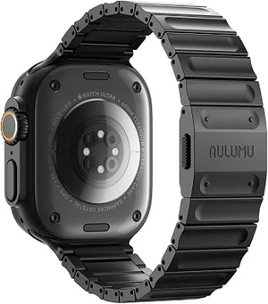 Aulumu C01 Hi-Per Titanium Alloy Watch Band | for Apple Watch Ultra 3& Ultra 2/1 | Ultra-thin Magnetic Clasp | DLC Professional Hardening Process | iWatch Large Dial Series(49/46/45/44mm) Aulumu C01 Hi-Per Titanium Alloy Watch Band | for Apple Watch Ultra 3& Ultra 2/1 | Ultra-thin Magnetic Clasp | DLC Professional Hardening Process | iWatch Large Dial Series(49/46/45/44mm)