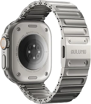 Aulumu C01 Hi-Per Titanium Alloy Watch Band | for Apple Watch Ultra 3& Ultra 2/1 | Ultra-thin Magnetic Clasp | DLC Professional Hardening Process | iWatch Large Dial Series(49/46/45/44mm) Aulumu C01 Hi-Per Titanium Alloy Watch Band | for Apple Watch Ultra 3& Ultra 2/1 | Ultra-thin Magnetic Clasp | DLC Professional Hardening Process | iWatch Large Dial Series(49/46/45/44mm)