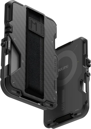 Aulumu G03 Carbon Fiber Magnetic Wallet Card Holder | Magnetic Wallet Compatible with MagSafe | Multi Function - Mobile Phone Stand/Grip | Bottle Opener | RFID Shielding Card Aulumu G03 Carbon Fiber Magnetic Wallet Card Holder | Magnetic Wallet Compatible with MagSafe | Multi Function - Mobile Phone Stand/Grip | Bottle Opener | RFID Shielding Card