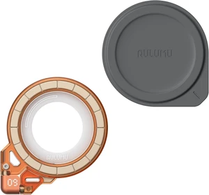 Aulumu G09 Ghost Magnetic Ring Grip+ AC01 for MagSafe Sticker | Magnetic Expansion Kit | Orange-Gray Aulumu G09 Ghost Magnetic Ring Grip+ AC01 for MagSafe Sticker | Magnetic Expansion Kit | Orange-Gray