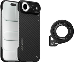 Aulumu A17 Aramid Fiber iPhone Air Case + G09 Magnetic Ring Grip,Includes (A17) Black + (G09) Black Aulumu A17 Aramid Fiber iPhone Air Case + G09 Magnetic Ring Grip,Includes (A17) Black + (G09) Black