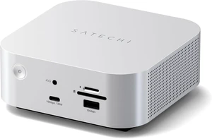 Satechi Thunderbolt 5 CubeDock with Built-in NVMe SSD Enclosure, Silver
USB-C Docking Station, 80/120Gbps USB4 v2, 140W Charging, Up to 8K Display, 2.5GbE, 10Gbps Type-A/C, Active Cooling Satechi Thunderbolt 5 CubeDock with Built-in NVMe SSD Enclosure, Silver
USB-C Docking Station, 80/120Gbps USB4 v2, 140W Charging, Up to 8K Display, 2.5GbE, 10Gbps Type-A/C, Active Cooling