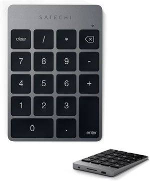 Satechi Slim Aluminum Bluetooth Keypad, USB-C Rechargeable, Space Gray
18-Key Wireless Number Pad, for MacBook, iMac, iPad, PC, and Laptops Satechi Slim Aluminum Bluetooth Keypad, USB-C Rechargeable, Space Gray
18-Key Wireless Number Pad, for MacBook, iMac, iPad, PC, and Laptops