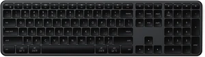 Satechi Slim EX3 Wireless Keyboard, Bluetooth & 2.4 GHz, Space Black
Full-size with numpad, instant OS key remap, rechargeable battery, for macOS, Windows, Android Satechi Slim EX3 Wireless Keyboard, Bluetooth & 2.4 GHz, Space Black
Full-size with numpad, instant OS key remap, rechargeable battery, for macOS, Windows, Android