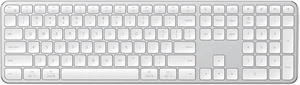 Satechi Slim EX3 Wireless Keyboard, Bluetooth & 2.4 GHz, Space Black
Full-size with numpad, instant OS key remap, rechargeable battery, for macOS, Windows, Android Silver Satechi Slim EX3 Wireless Keyboard, Bluetooth & 2.4 GHz, Space Black
Full-size with numpad, instant OS key remap, rechargeable battery, for macOS, Windows, Android Silver