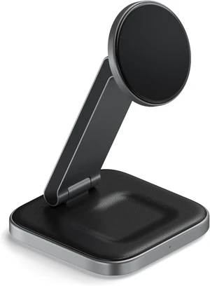 Satechi 2-in-1 Qi2 Wireless Charger, 15W Magnetic Charging
Foldable travel stand, fits iPhone 12-18, AirPods Pro Satechi 2-in-1 Qi2 Wireless Charger, 15W Magnetic Charging
Foldable travel stand, fits iPhone 12-18, AirPods Pro