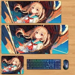 ATRI -My Dear Moments Skin mouse pad Extended Gaming Mouse Pad with Stitched Edges, Large Mouse pad with Non-Slip Rubber Base for Work & Gaming, Office & Home 300/250mm ATRI -My Dear Moments Skin mouse pad Extended Gaming Mouse Pad with Stitched Edges, Large Mouse pad with Non-Slip Rubber Base for Work & Gaming, Office & Home 300/250mm