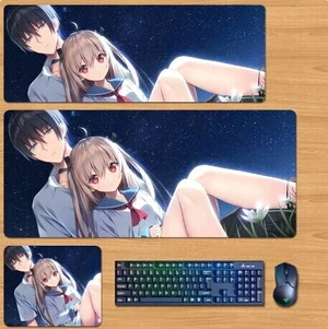 ATRI -My Dear Moments Skin mouse pad Extended Gaming Mouse Pad with Stitched Edges, Large Mouse pad with Non-Slip Rubber Base for Work & Gaming, Office & Home 300/250mm ATRI -My Dear Moments Skin mouse pad Extended Gaming Mouse Pad with Stitched Edges, Large Mouse pad with Non-Slip Rubber Base for Work & Gaming, Office & Home 300/250mm