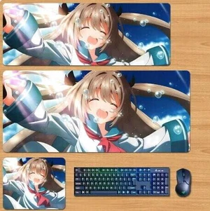 ATRI -My Dear Moments Skin mouse pad Extended Gaming Mouse Pad with Stitched Edges, Large Mouse pad with Non-Slip Rubber Base for Work & Gaming, Office & Home 300/250mm ATRI -My Dear Moments Skin mouse pad Extended Gaming Mouse Pad with Stitched Edges, Large Mouse pad with Non-Slip Rubber Base for Work & Gaming, Office & Home 300/250mm