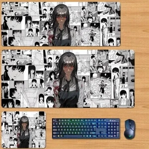 Chainsaw Man Skin mouse pad Extended Gaming Mouse Pad with Stitched Edges, Large Mouse pad with Non-Slip Rubber Base for Work & Gaming, Office & Home 300/250mm Chainsaw Man Skin mouse pad Extended Gaming Mouse Pad with Stitched Edges, Large Mouse pad with Non-Slip Rubber Base for Work & Gaming, Office & Home 300/250mm