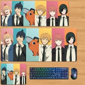 Chainsaw Man Skin mouse pad Extended Gaming Mouse Pad with Stitched Edges, Large Mouse pad with Non-Slip Rubber Base for Work & Gaming, Office & Home 300/250mm Chainsaw Man Skin mouse pad Extended Gaming Mouse Pad with Stitched Edges, Large Mouse pad with Non-Slip Rubber Base for Work & Gaming, Office & Home 300/250mm