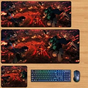 Demon Slayer: Kimetsu no Yaiba Skin mouse pad Extended Gaming Mouse Pad with Stitched Edges, Large Mouse pad with Non-Slip Rubber Base for Work & Gaming, Office & Home 300/250mm Demon Slayer: Kimetsu no Yaiba Skin mouse pad Extended Gaming Mouse Pad with Stitched Edges, Large Mouse pad with Non-Slip Rubber Base for Work & Gaming, Office & Home 300/250mm