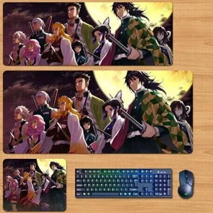 Demon Slayer: Kimetsu no Yaiba Skin mouse pad Extended Gaming Mouse Pad with Stitched Edges, Large Mouse pad with Non-Slip Rubber Base for Work & Gaming, Office & Home 300/250mm Demon Slayer: Kimetsu no Yaiba Skin mouse pad Extended Gaming Mouse Pad with Stitched Edges, Large Mouse pad with Non-Slip Rubber Base for Work & Gaming, Office & Home 300/250mm