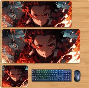 Demon Slayer: Kimetsu no Yaiba Skin mouse pad Extended Gaming Mouse Pad with Stitched Edges, Large Mouse pad with Non-Slip Rubber Base for Work & Gaming, Office & Home 300/250mm Demon Slayer: Kimetsu no Yaiba Skin mouse pad Extended Gaming Mouse Pad with Stitched Edges, Large Mouse pad with Non-Slip Rubber Base for Work & Gaming, Office & Home 300/250mm
